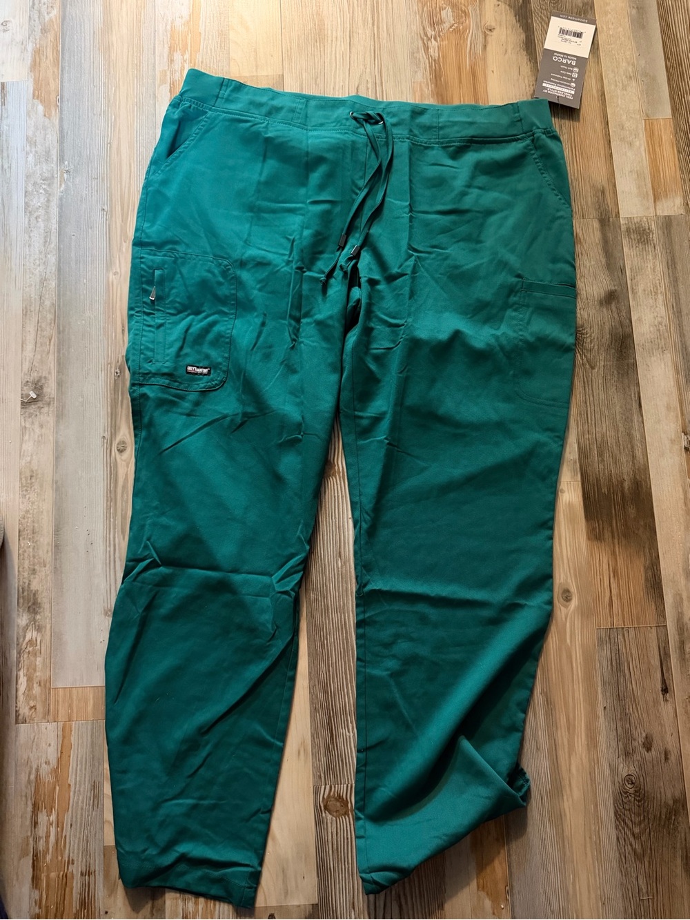 Grey’s Anatomy Women’s XL Drawstring scrub Pants in Hunter Green